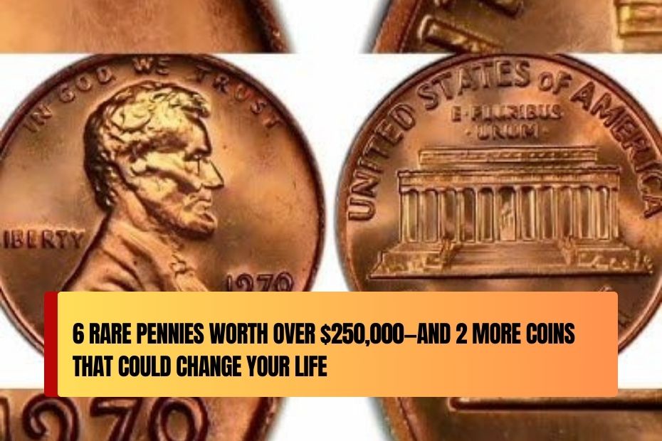 6 Rare Pennies Worth Over $250,000—And 2 More Coins That Could Change Your Life