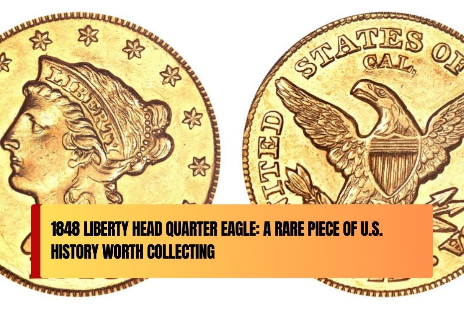 1848 Liberty Head Quarter Eagle