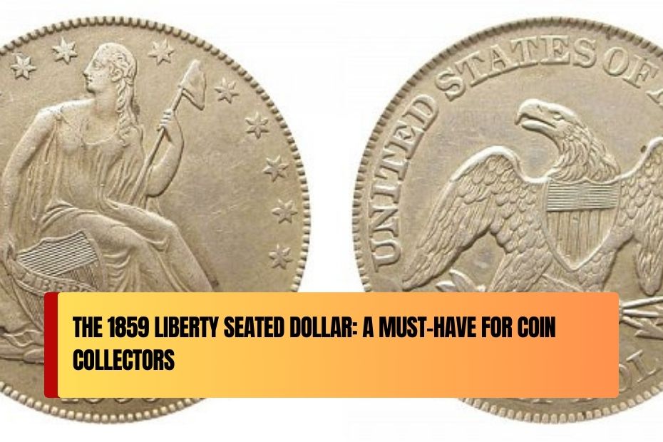 1859 Liberty Seated Dollar