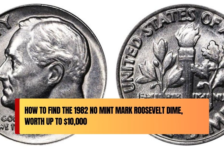 1982 No Mint Mark Roosevelt Dime