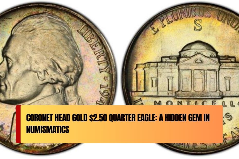 Coronet Head Gold $2.50 Quarter Eagle: A Hidden Gem in Numismatics