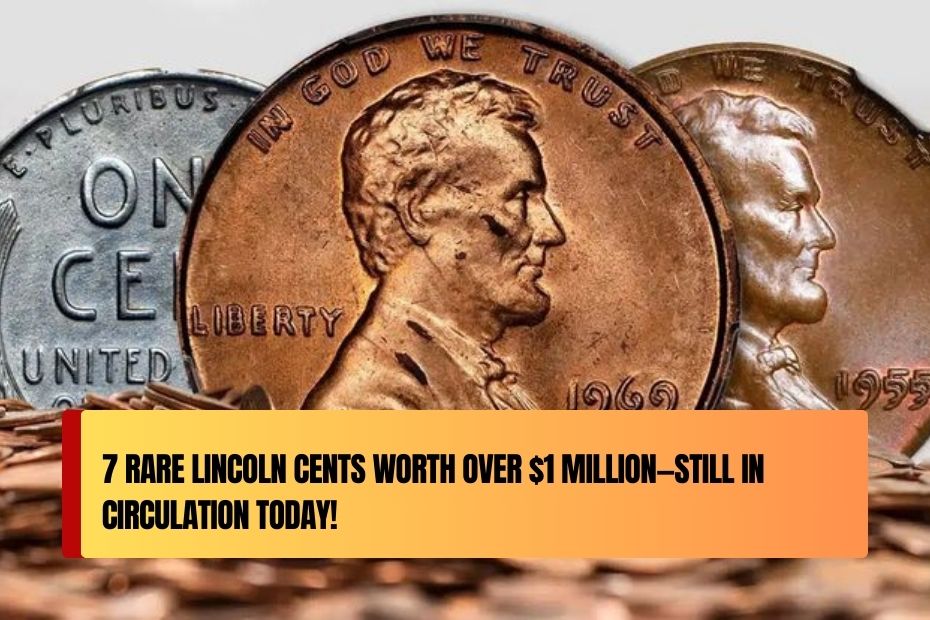 7 Rare Lincoln Cents Worth Over $1 Million—Still in Circulation Today!