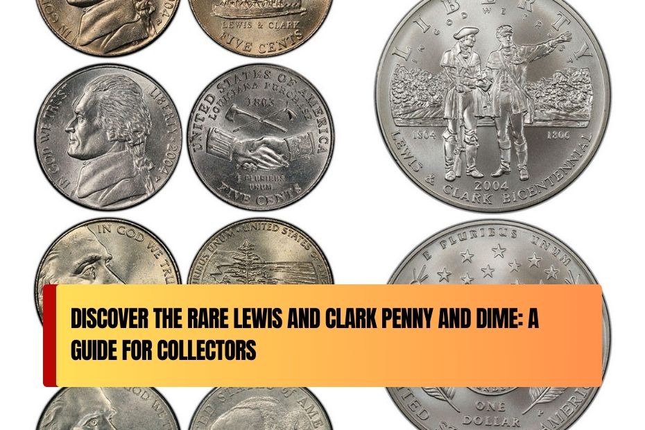 Rare Lewis and Clark Penny and Dime